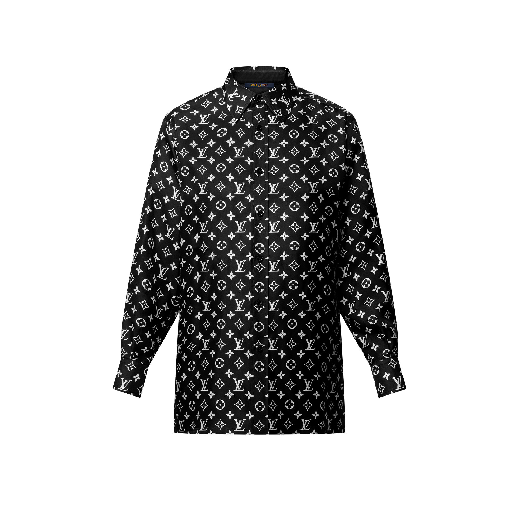 Monogram Silk Shirt  in Women's Ready-to-Wear Tops collections by Louis Vuitton (Product zoom)